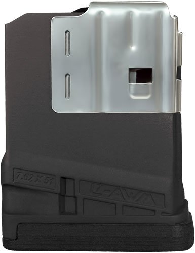 Lancer Magazine L7AWM SR-25 - 7.62X51 10RD Opaque Black