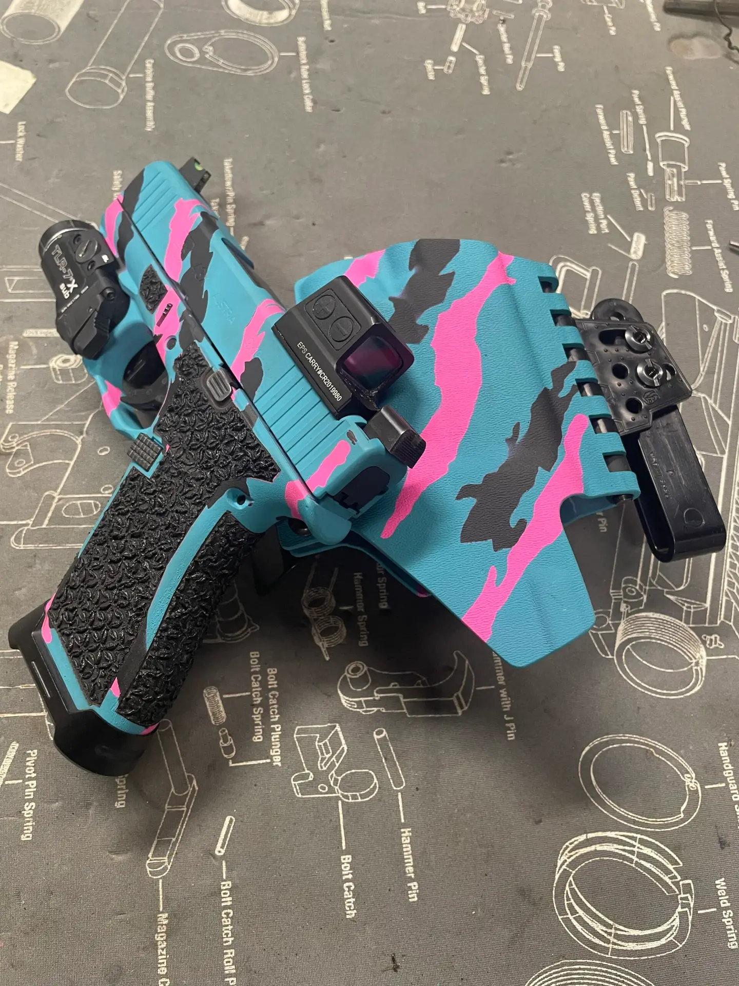 miami vice stipple