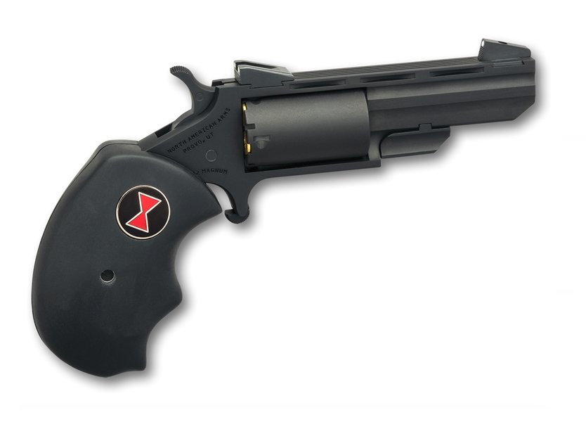 North American Arms 22M/22L Con 2" Black Widow BLK