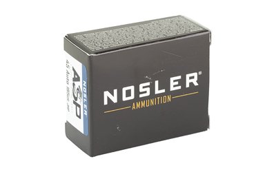 Nosler Asp 45ACP 185GR HG JHP 20/400 - Image 2