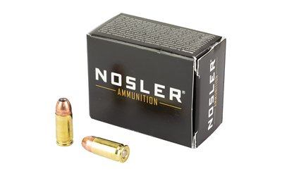 Nosler Asp 9mm 115GR HG JHP 20/400
