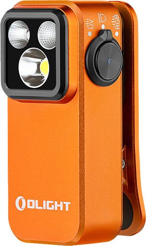 Olight Oclip Pro 600 Lumens - Rechargeable Orange