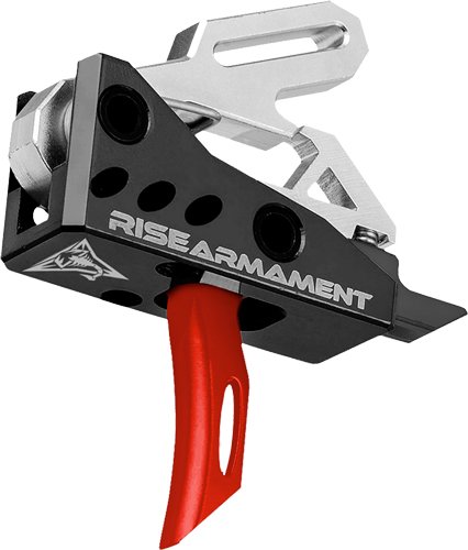 Rise Advanced Performance - 3.5LB Skeletonized AR-15 Red