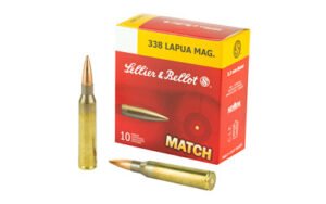 S&B 338LAPUA 300GR Sierra 10/100