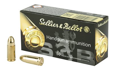S&B 9mm 124GR FMJ 50/1000