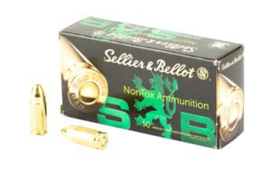 S&B Non Tox 9mm 124GR TFMJ 50/1000