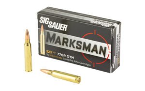 SIG Ammo 223REM 77GR OTM 20/500