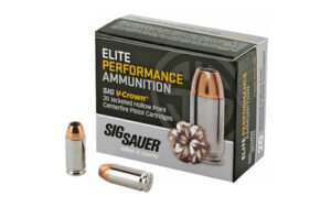 SIG Ammo 40SW 180GR JHP 20/200