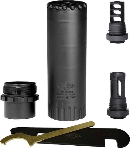 Yhm Turbo KRB 5.56 Suppressor - with Muzzle Brake