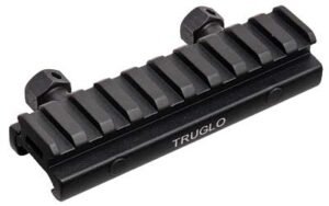 Truglo Picatinny Riser Mount Black