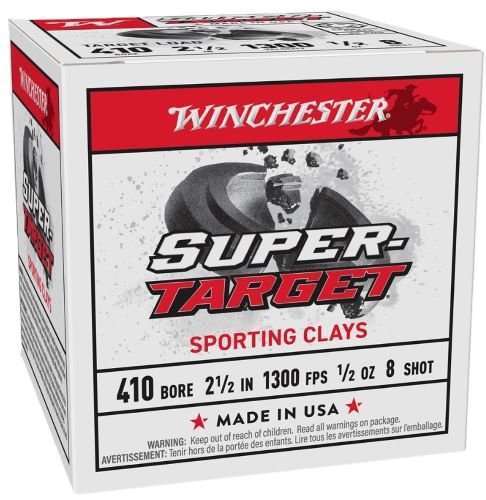 Winchester Target 410 2-1/2" - 1/2OZ #8 250RD Case