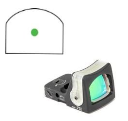 Trijicon RMR D-I Sight 9.0 MOA GRN Dot