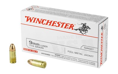 WIN USA 9mm 115GR FMJ 50/500