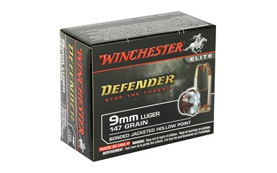 WIN Defender 9mm 147GR JHP 20/200 - Image 2