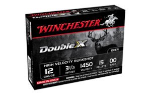 WIN DBLX 12GA 3.5" 00BK 15PLT 5/250