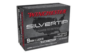 WIN Silvertip 9mm 147GR HP 20/200