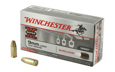 WIN SPRX Winclean 9mm 124GR 50/500