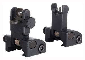 Yhm QDS Sight Set Hooded - Front and Rear Quick Deploy