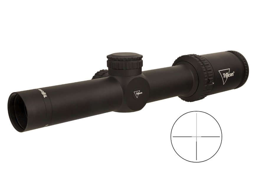 Trijicon Ascent 1-4X24 BLK 30mm BDC