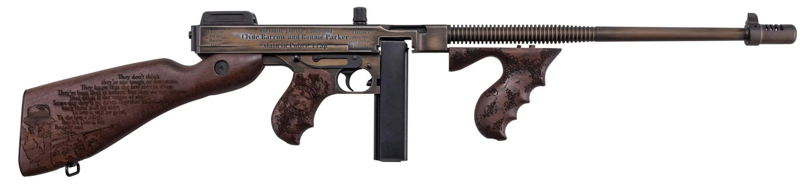 Auto-Ordnance - Thompson Bonnie&Clyde 1927A1 45ACP 50RD