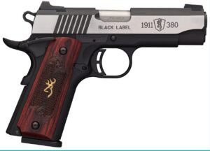 Browning 1911-380 Med CPT 380ACP SS 8+1
