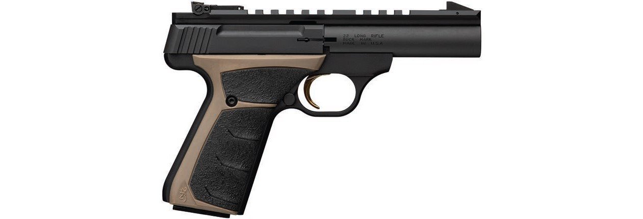 Browning Buckmark FLD TGT 22LR BK/FDE
