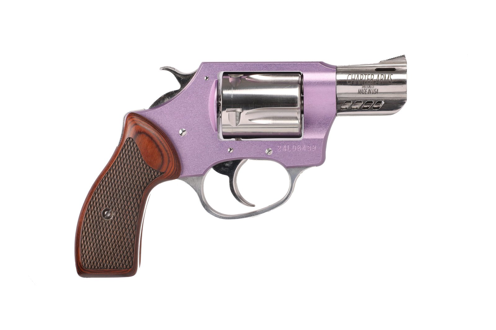 Charter Arms Coyote 380ACP Purple/SS 2" 5RD