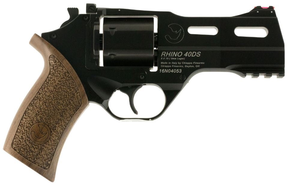 Chiappa Firearms Rhino 40DS 9mm 4" BLK Adj