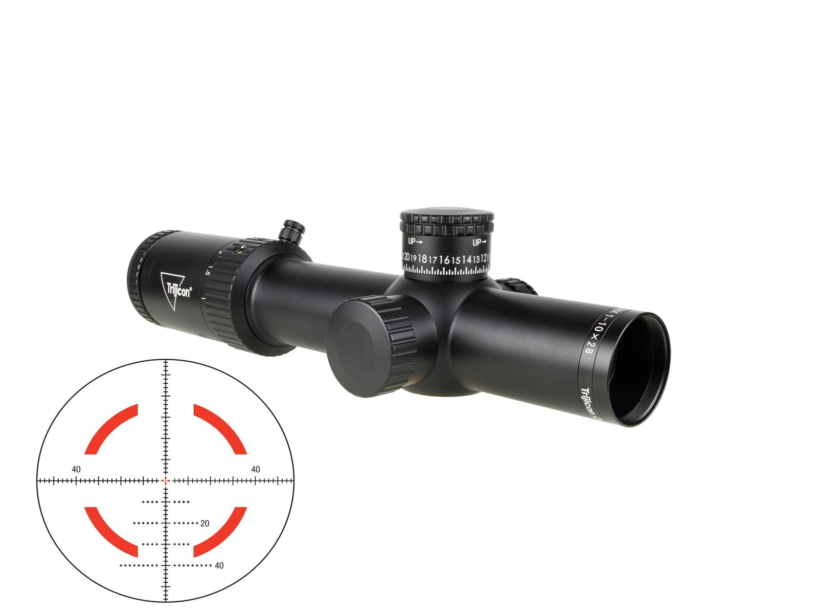 Trijicon Credo HX 1-10X28 MOA FFP Ill