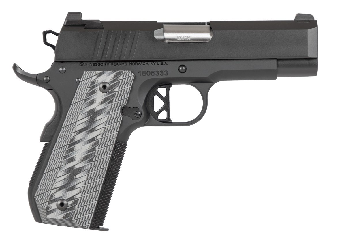 CZ Dan Wesson DW Ecp 45ACP BLK 4" 8+1 FS MS