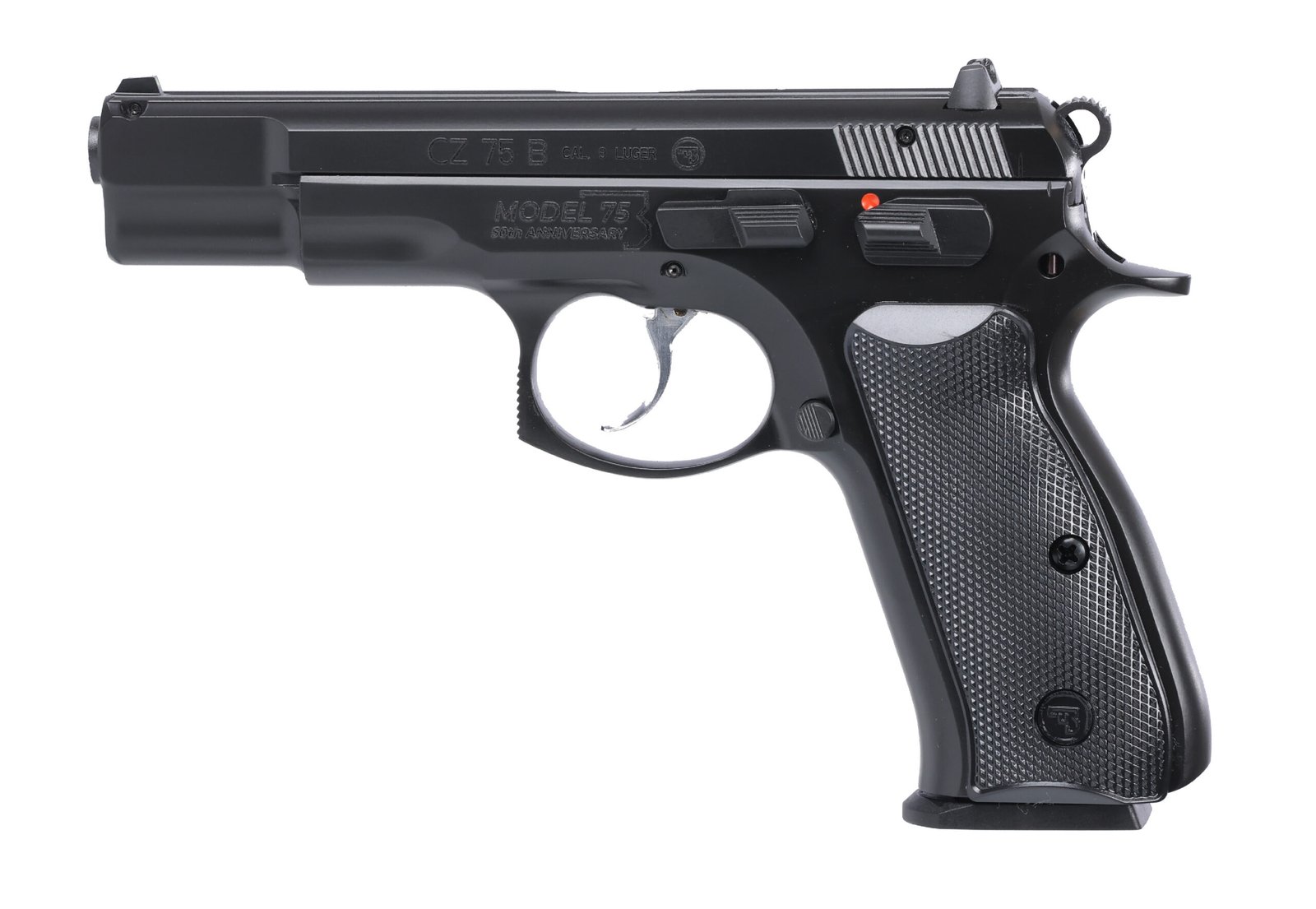 CZ 75B 50TH 9mm 4.6" 10+1 FS