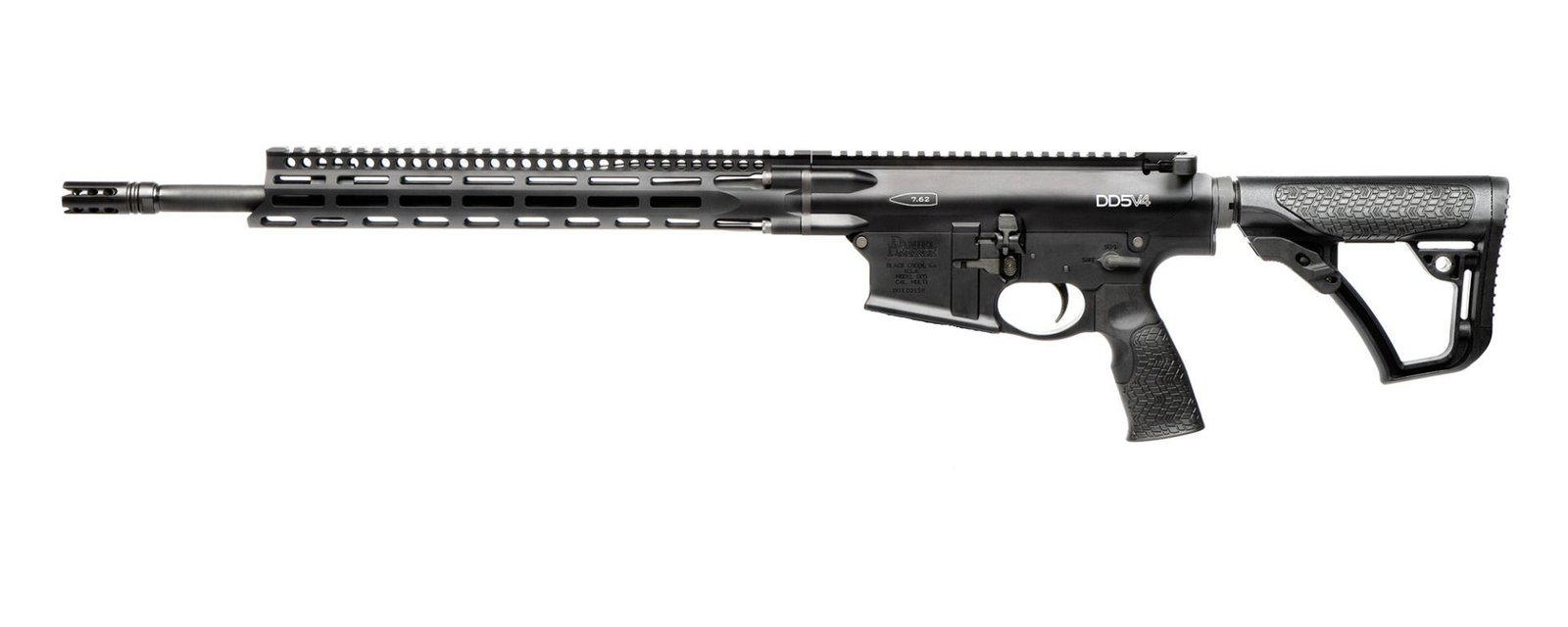 Daniel Defense DD5 V4 6.5CM 18" BLK No MAG