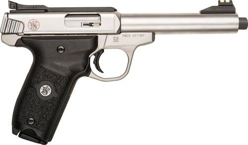 S&W SW22 Victory 22LR 5.5" As - 10-Shot SS Threaded BBL - Image 2