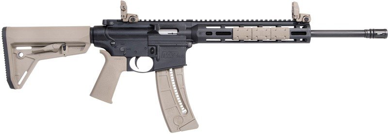 S&W M&P15-22 Sport Moe SL - 22LR 16.5" 25-SH FDE - Image 2