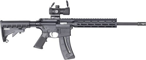 S&W M&P15-22 Sport Or 22LR - 16.5" MP100 Red/GRN Dot 25-RD