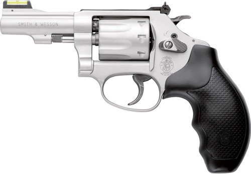 S&W 317 Airlite 22LR 3" As - SS 8-Shot Hi-Viz Rubber - Image 2