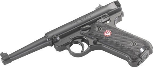 Ruger Mark IV Standard 22LR - 4.75" Fixed Sight Synthetic - Image 2