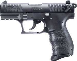 Walther P22 CA 22LR 3.42" As - 10-Shot Black Polymer