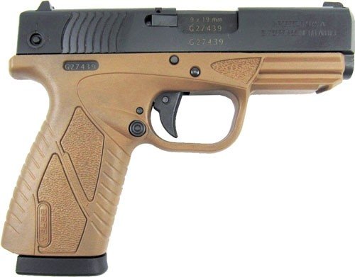 Bersa BP CC 9mm FS - 8 Shot Matte W/FDE Frame - Image 2