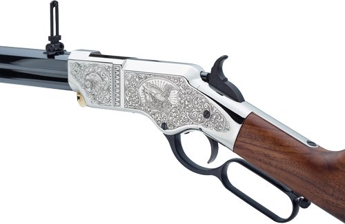 Henry H11 Original Henry Silvr - Deluxe 44-40WCF Engraved - Image 2