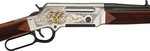 Henry H14 Long Ranger Antelope - 243 WIN 20" Engraved - Image 4