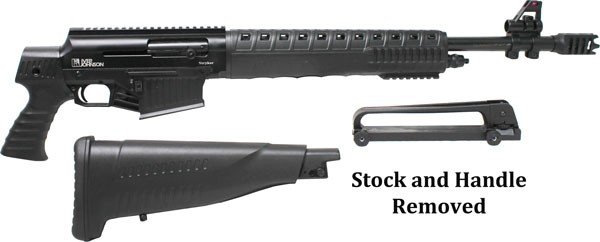 Iver Johnson Stryker 12GA 3" - 20" 5RD Black Synthetic - Image 3