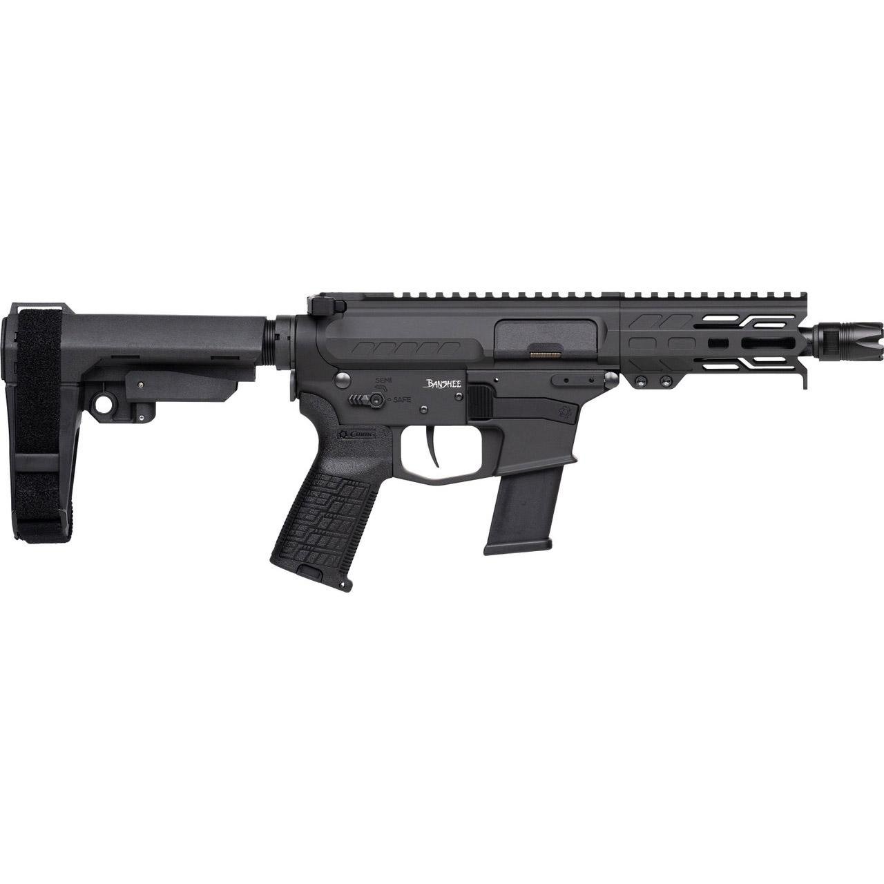 CMMG Banshee Fixed Ejector MkG Pistol .45 Auto 13rd Magazine 5'' Barrel Armor Black w/Brace