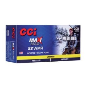 CCI Maxi Mag .22 WMR 40 gr JHP 200/ct