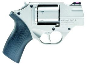 Rhino .357MAG Revolver 200DS Chrome 2IN BBL 3MOON Clips 6RND
