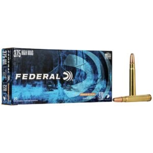 Federal Power-Shok Rifle Ammunition .375 H&H 270 gr SP 2690 fps 20/ct