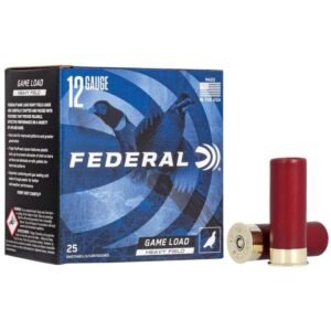Federal Game Load Shotshells 12ga 2 3/4" 1 1/4 oz #5 1220 fps 25/ct