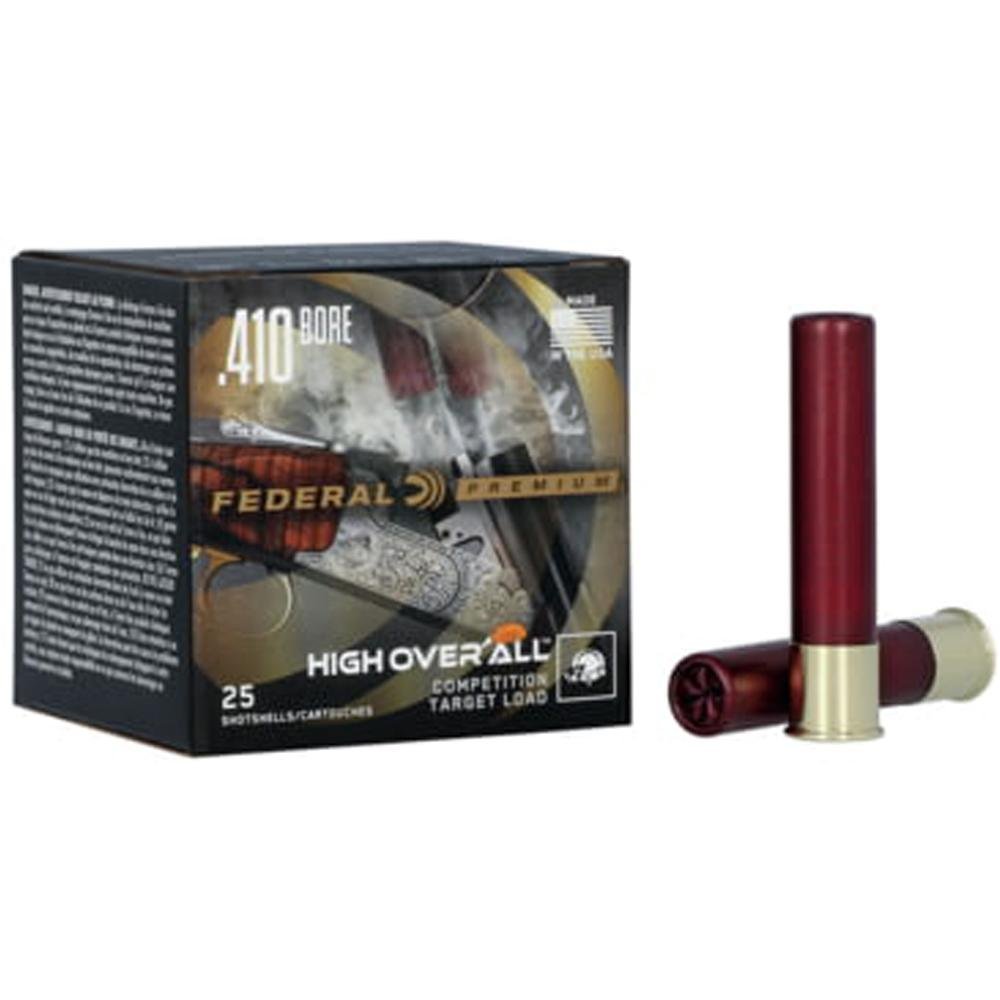Federal Premium Hoa 410 2 1/2 in 1/2OZ 1275 FPS Max 9 Ammo 25RD