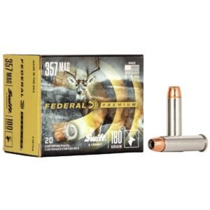Federal Barnes Expander Handgun Ammunition 357 Mag 180gr JHP 1160 fps 20/ct