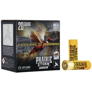 Federal Premium Prairie Storm 20ga 2-3/4" Max 1oz 6 Shot FS Lead Ammo 25/rd